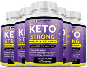 (5 Pack) Keto Strong Pills - Gold Nutra