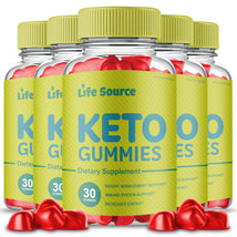 (5 Pack) Life Source Keto ACV Gummies - Vita Hot Deals