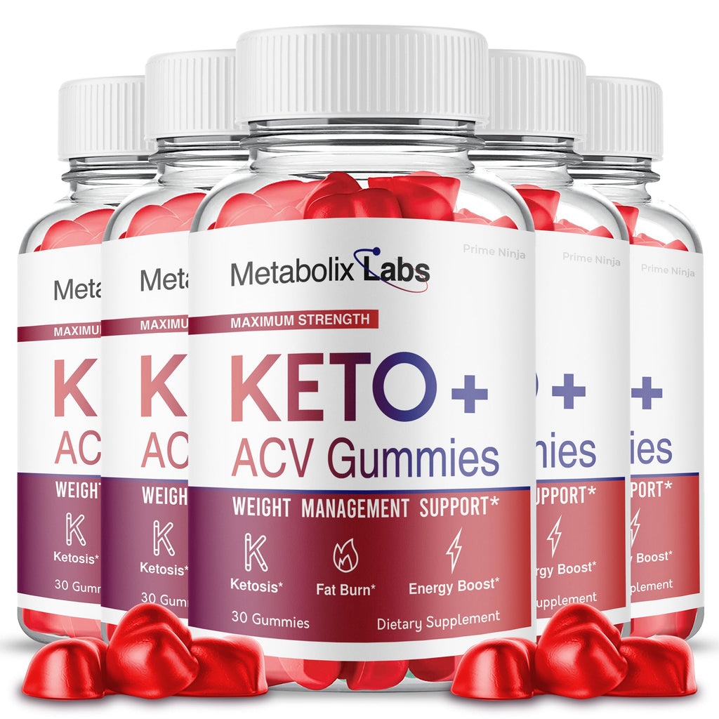 (5 Pack) Metabolix Labs Keto ACV Gummies - Vita Hot Deals