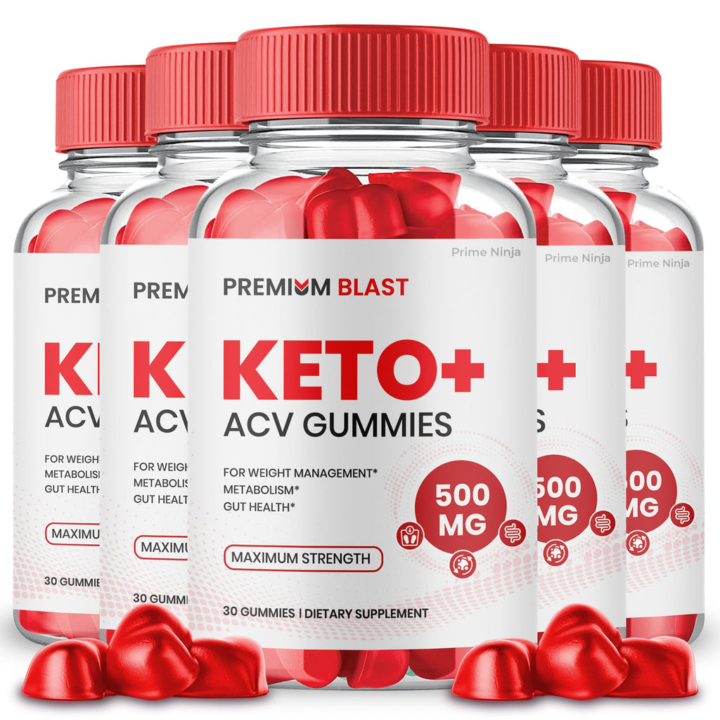 (5 Pack) Premium Blast Keto Gummies - Vita Hot Deals