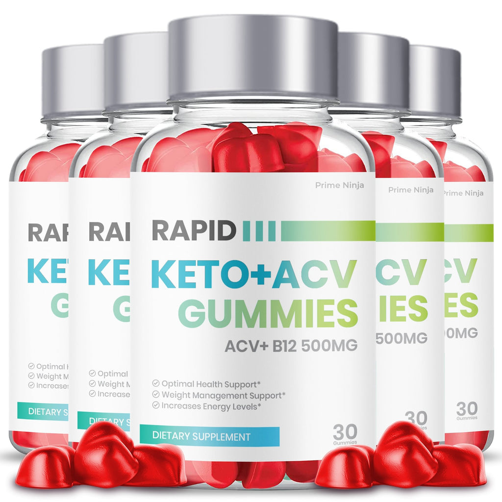 (5 Pack) Rapid Keto ACV Gummies - Vita Hot Deals