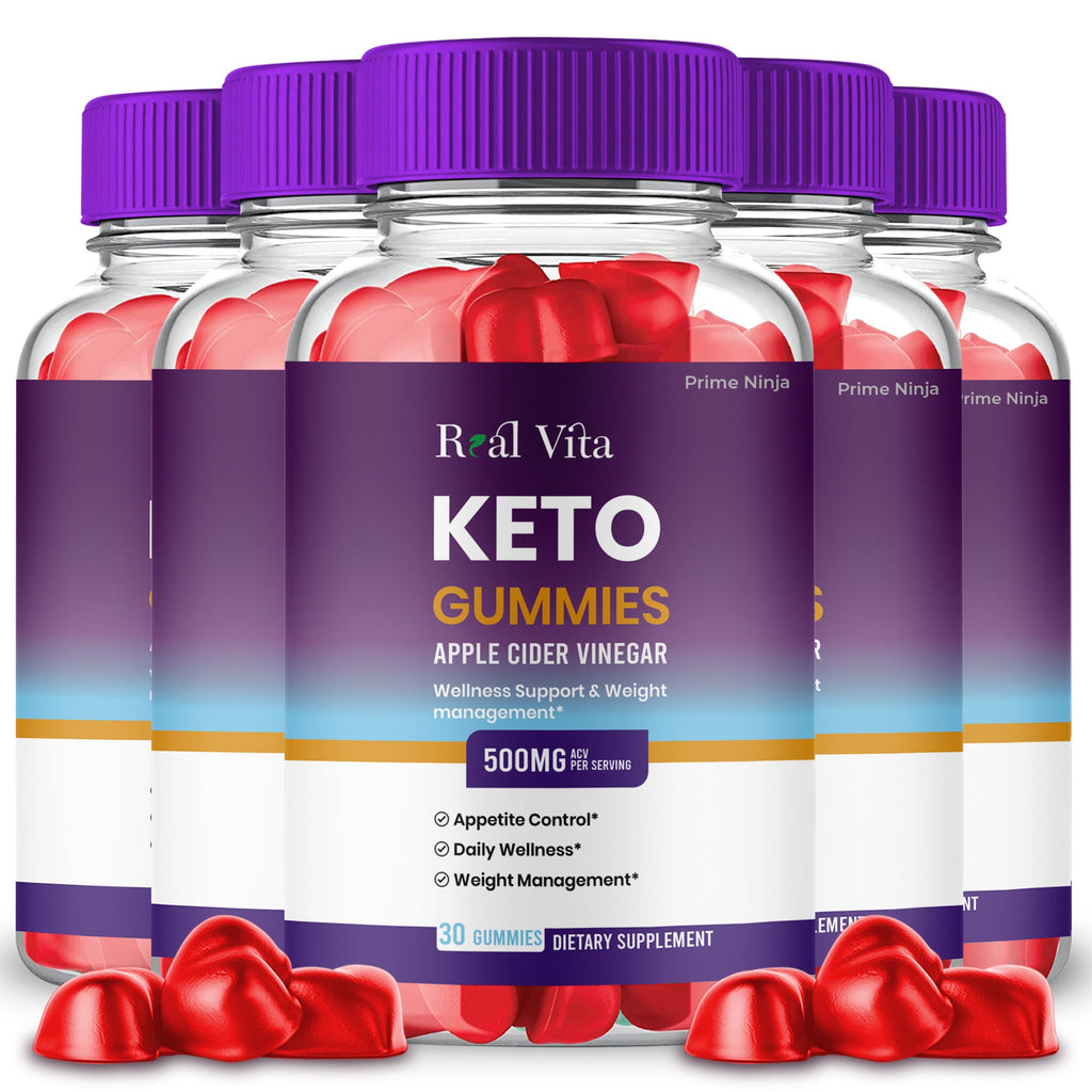 (5 Pack) Real Vita Keto Gummies - Vita Hot Deals