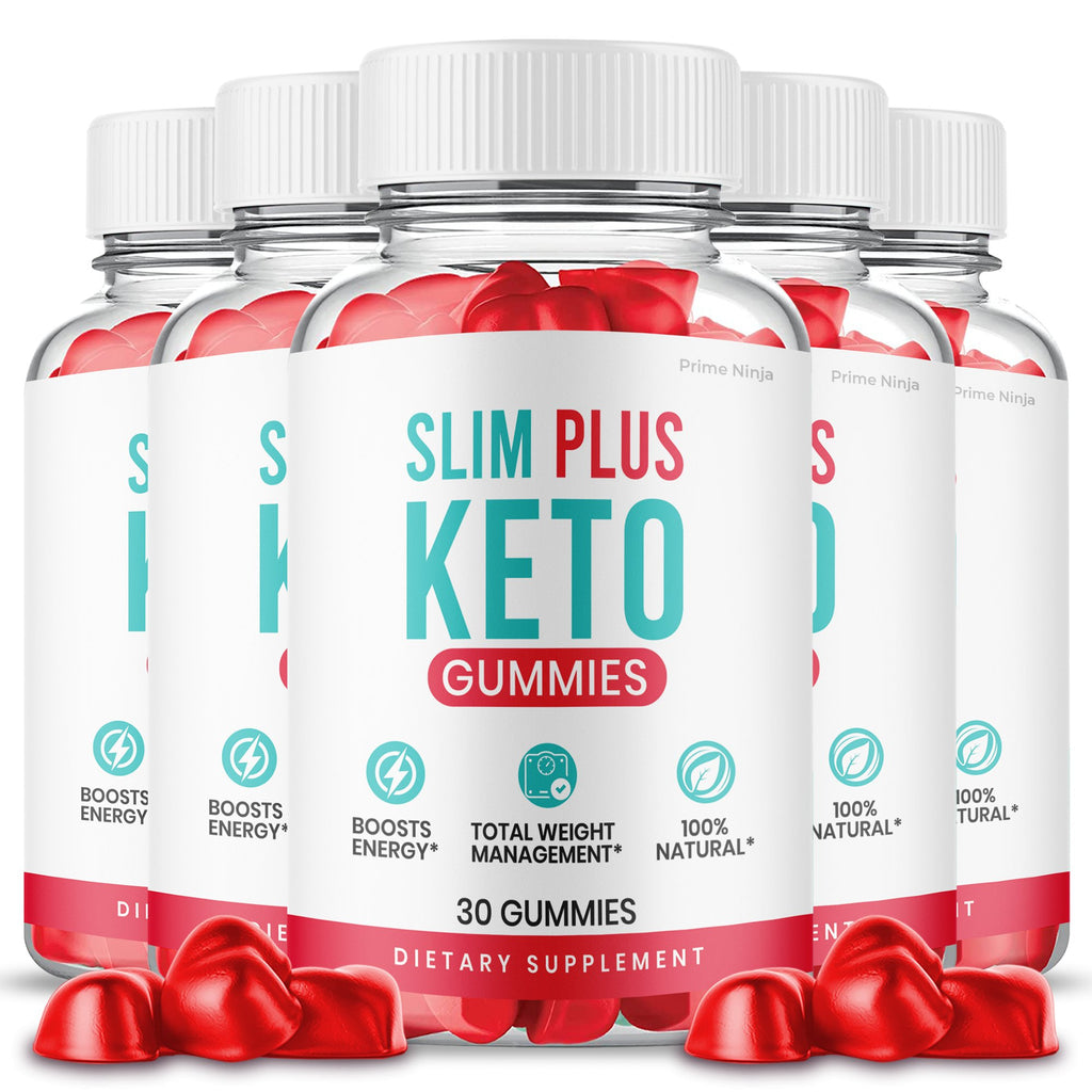 (5 Pack) Slim Plus Keto ACV Gummies - Vita Hot Deals