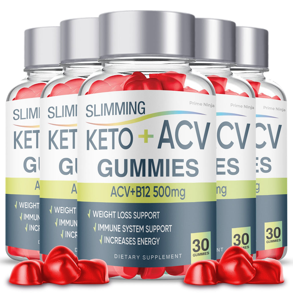 (5 Pack) Slimming Keto ACV Gummies - Vita Hot Deals