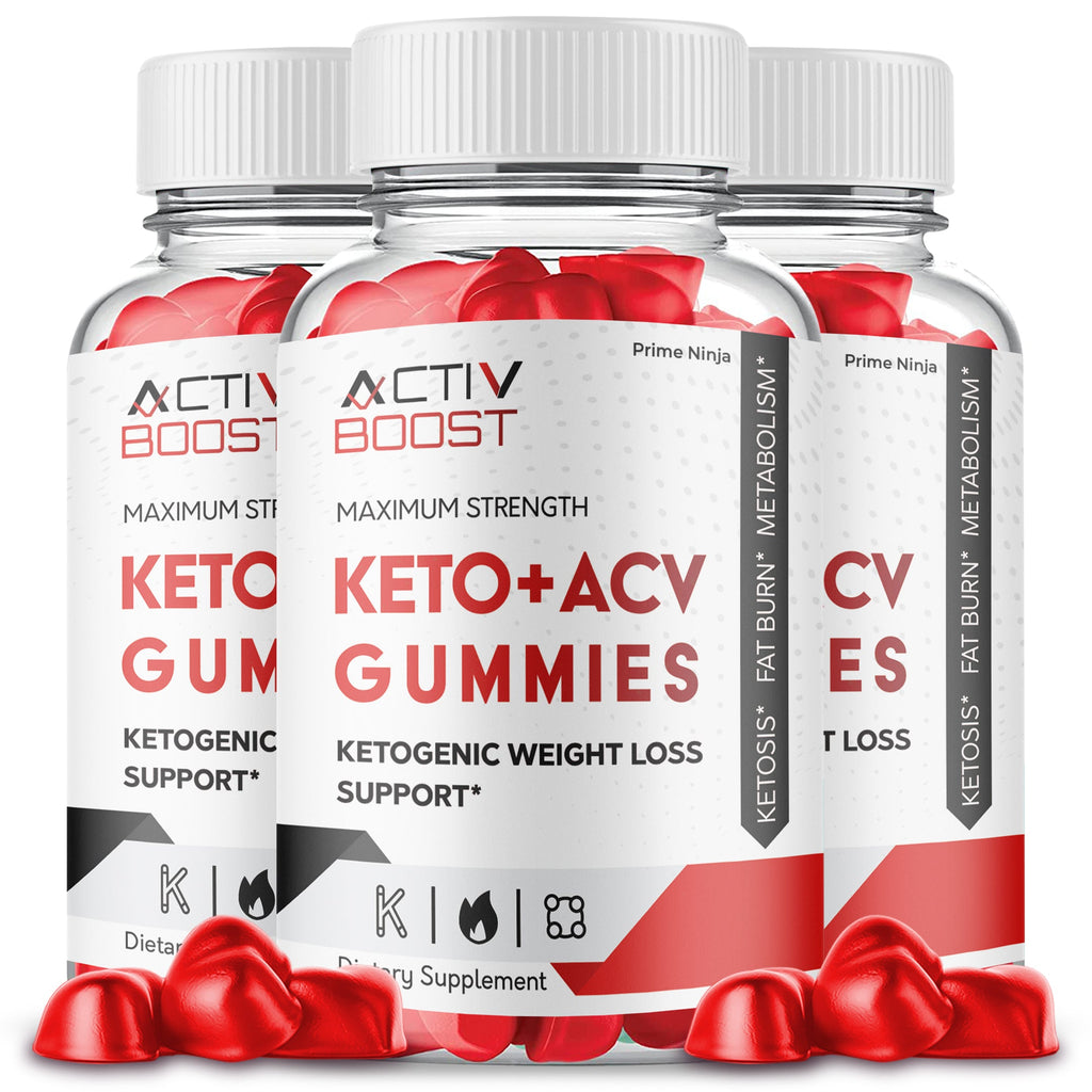 Activ Boost Keto ACV Gummies (3 Pack) - Vita Hot Deals