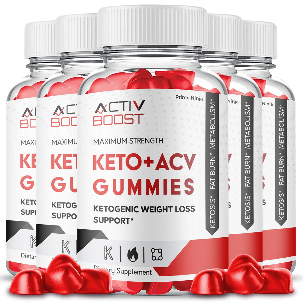 Activ Boost Keto ACV Gummies (5 Pack) - Vita Hot Deals