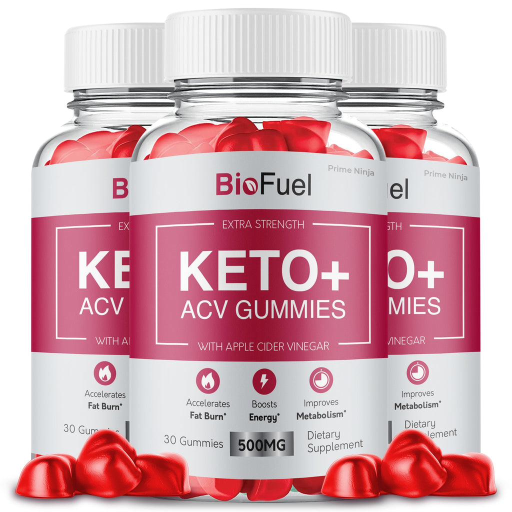 Bio Fuel Keto ACV Gummies (3 Pack) - Vita Hot Deals