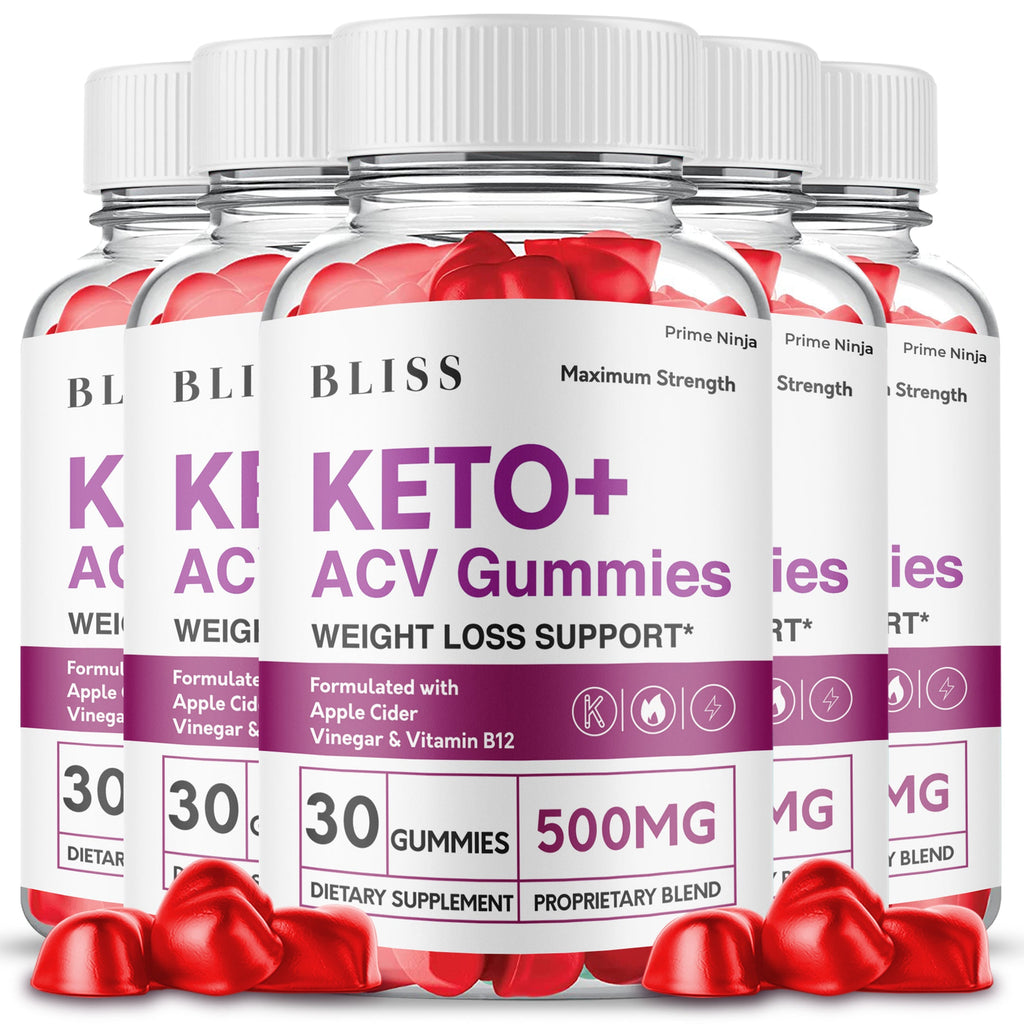 Bliss Keto ACV Gummies (5 Pack) - Vita Hot Deals