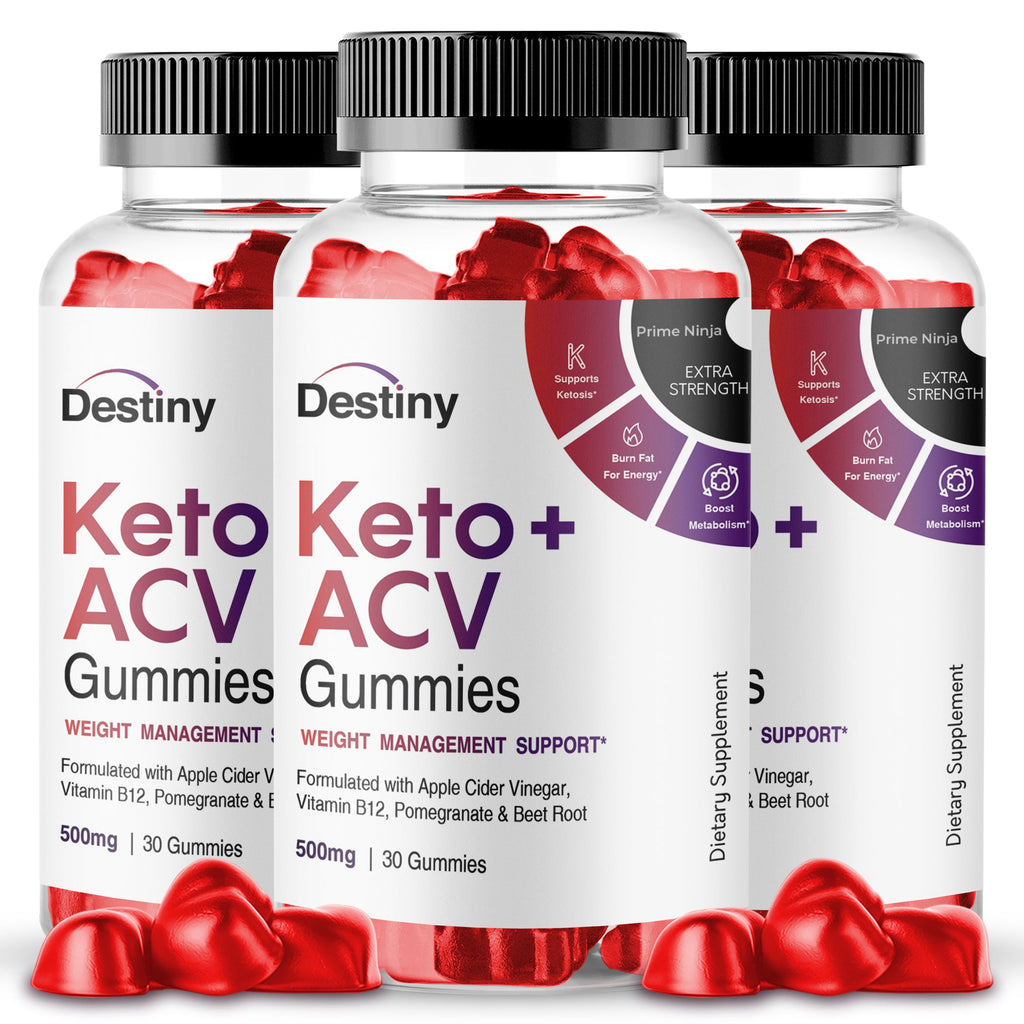 Destiniy Keto ACV Gummies (3 Pack) - Vita Hot Deals