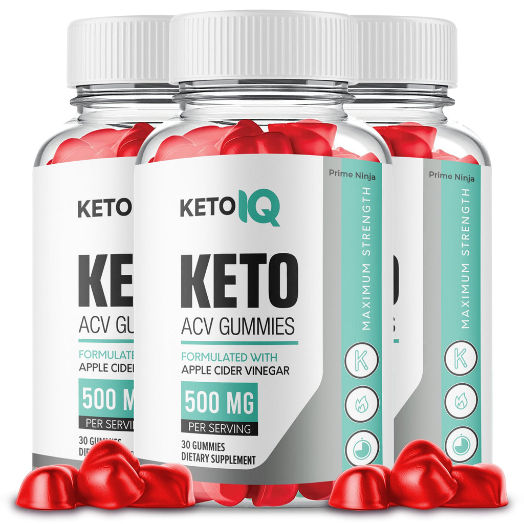 Keto IQ ACV Gummies (3 Pack) - Vita Hot Deals