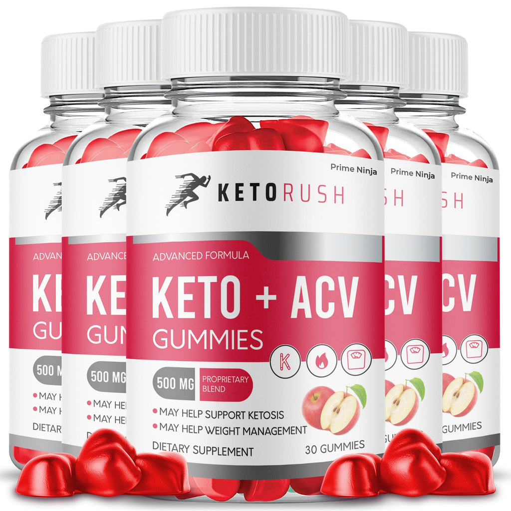 Keto Rush ACV Gummies (5 Pack) - Vita Hot Deals