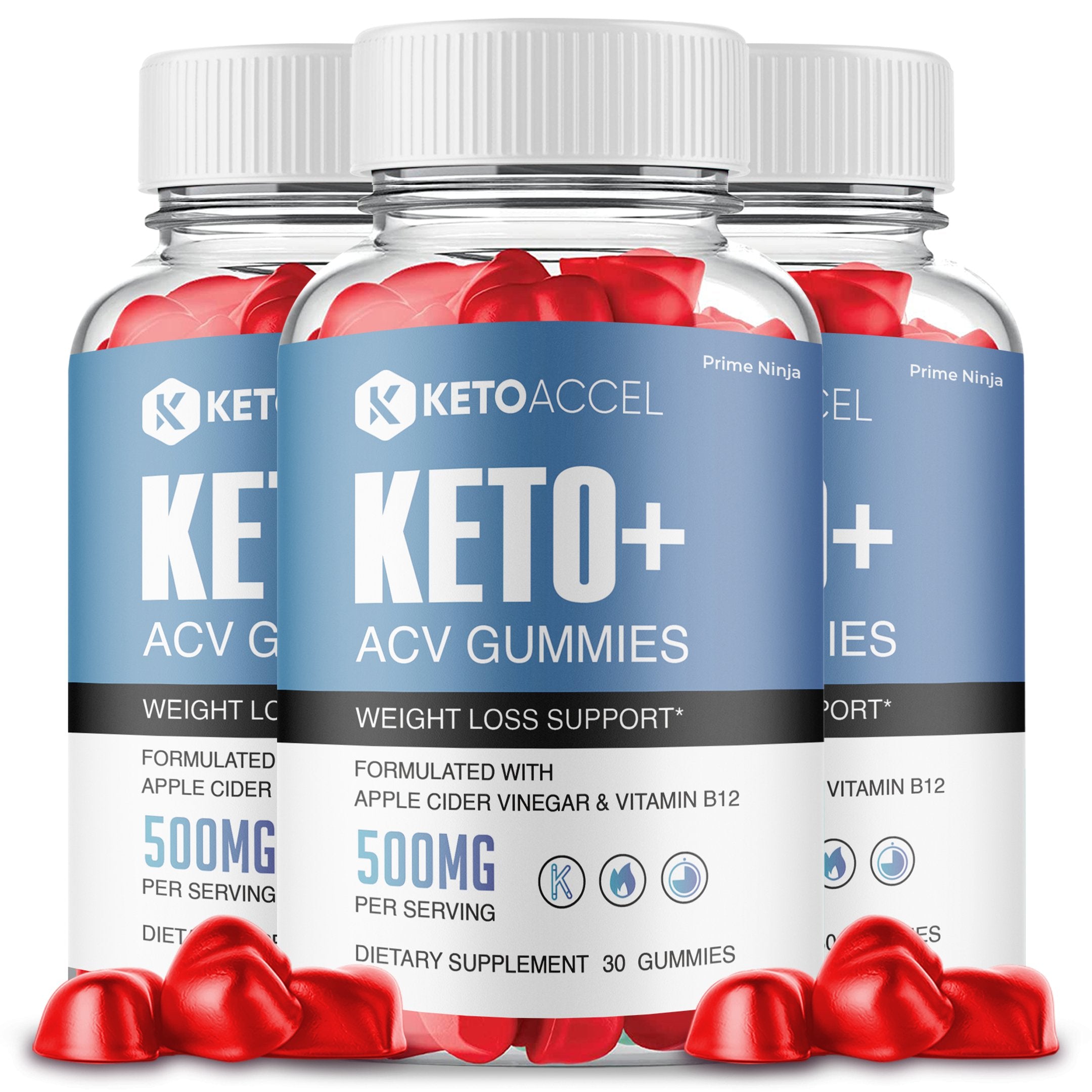 KetoAccel Keto ACV Gummies (3 Pack) - Vita Hot Deals