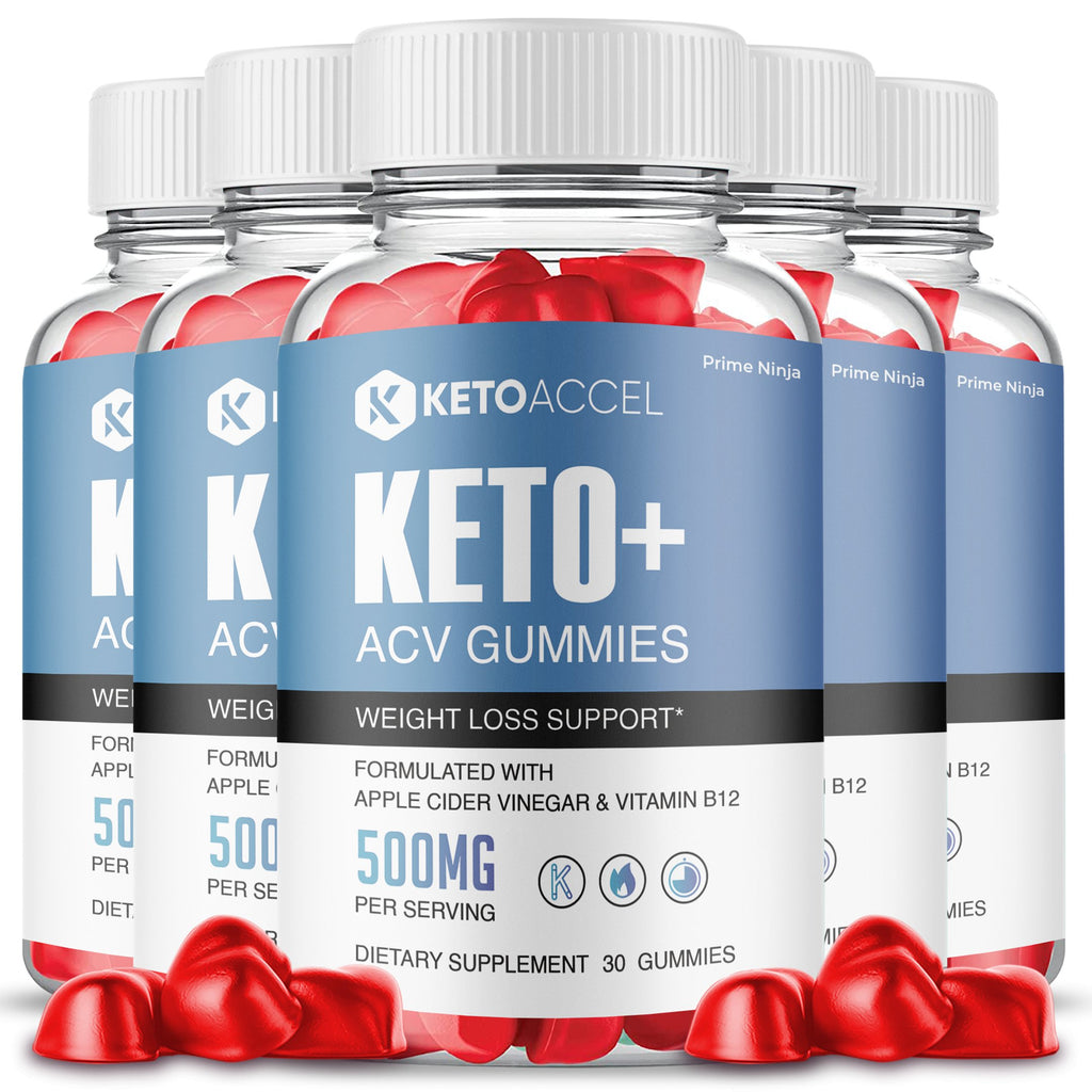 KetoAccel Keto ACV Gummies (5 Pack) - Vita Hot Deals