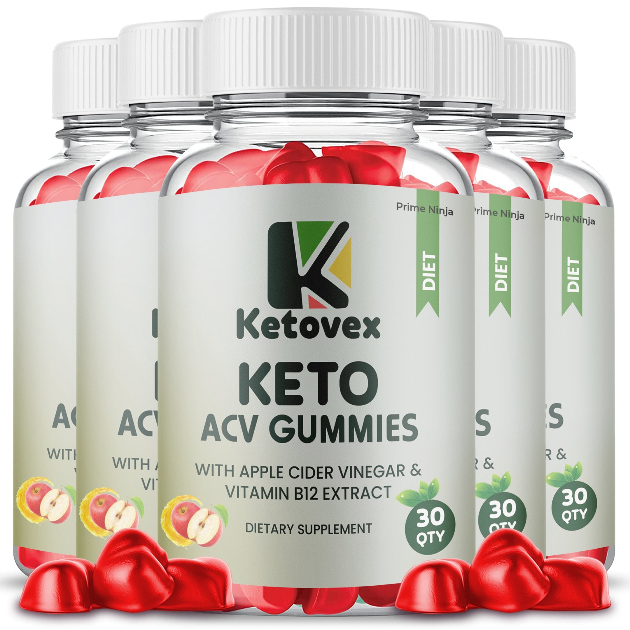 Ketovex Keto ACV Gummies (5 Pack) - Vita Hot Deals