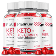Platinum Keto ACV Gummies (3 Pack) - Vita Hot Deals