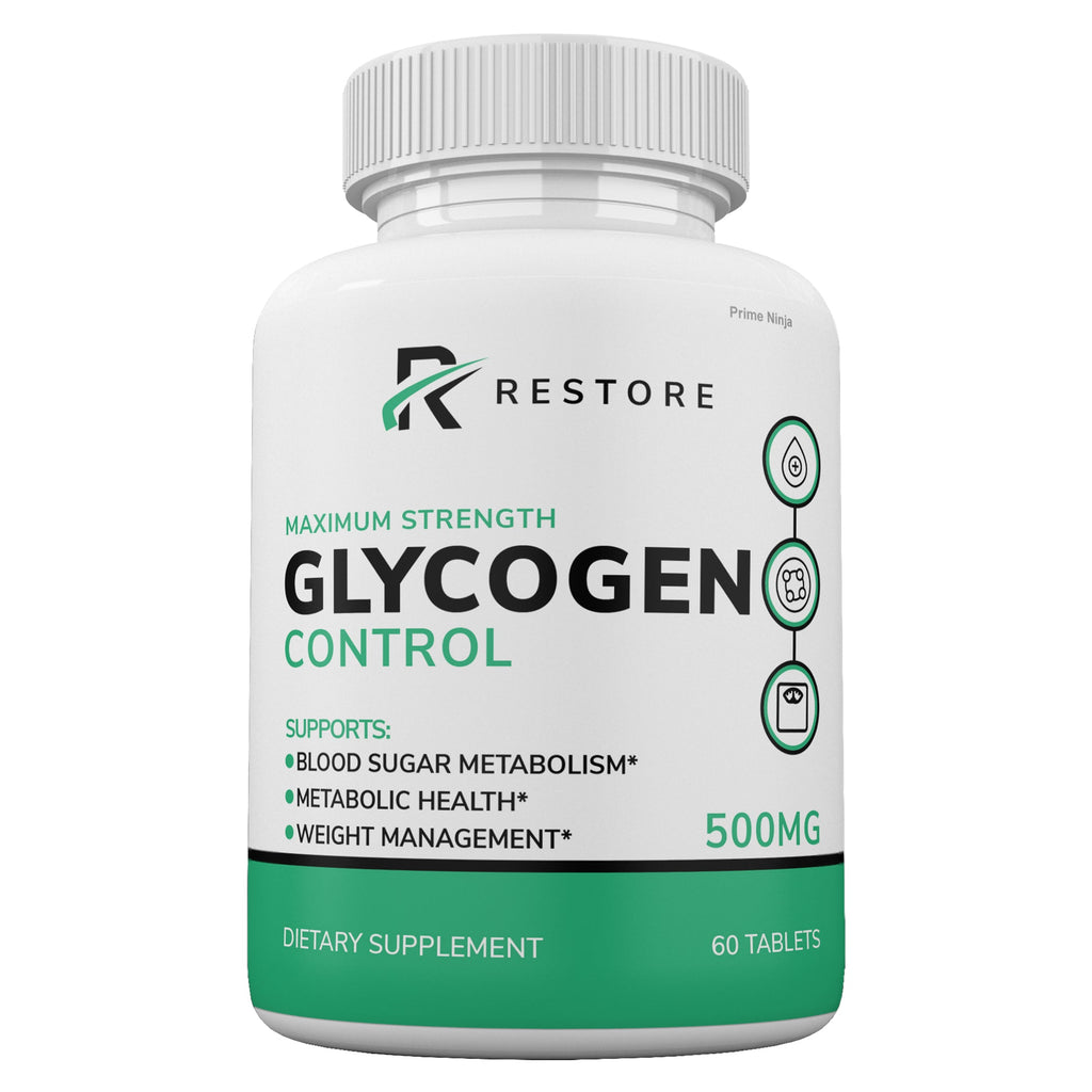 Restore Glycogen Control Blood Flow Support (1 Pack) - Vita Hot Deals