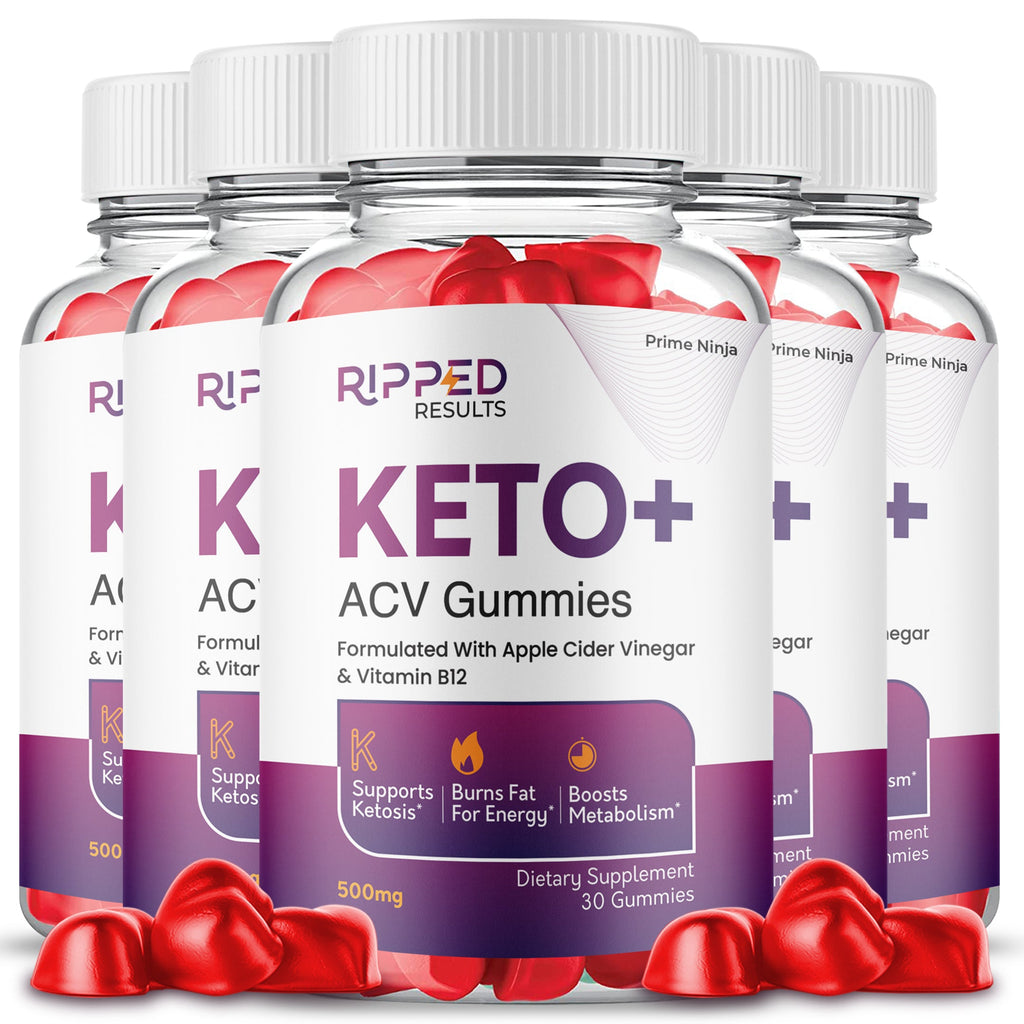 Ripped Results Keto ACV Gummies (5 Pack) - Vita Hot Deals