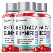 Slimsculpt Keto ACV Gummies (3 Pack) - Vita Hot Deals