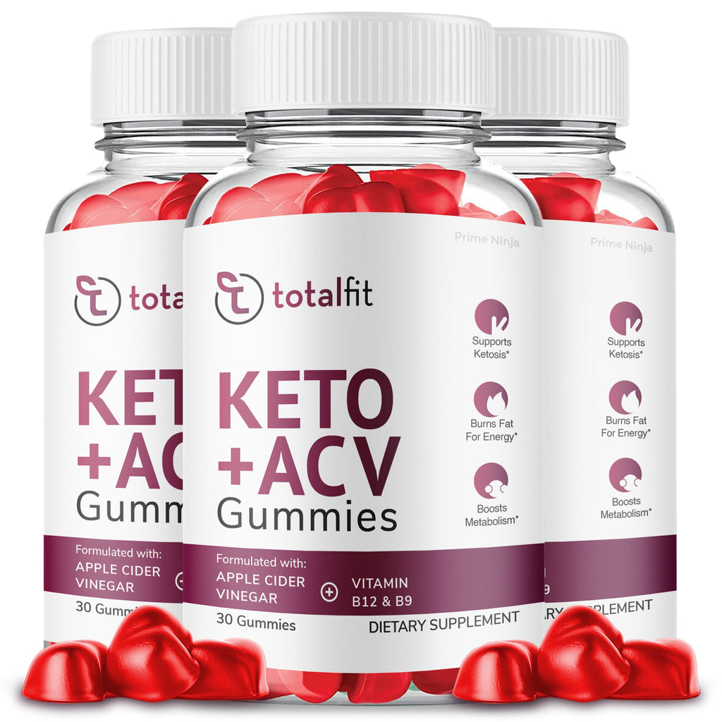 TotalFit Keto ACV Gummies (3 Pack) - Vita Hot Deals